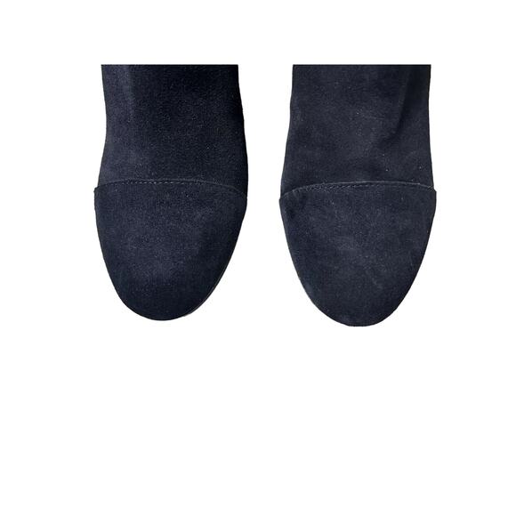 ZADIG & VOLTAIRE Lena Booties Studded Ankle Boot Ink Blue 8.5 Vtg Inspired - Picture 6 of 12